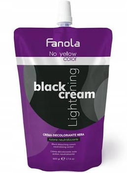 Fanola No Giallo Nero Crema Illuminante 500g 7/8 T