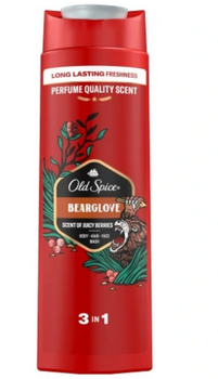 Gel de duș Old Spice Gel de duș Bearglove 3 în 1 400 ml