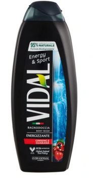 Vidal Shower Gel 600 ml Energy Sport