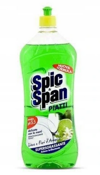 Spic Span Lime Orange Dishwashing Liquid with Lime and Orange 1000 ml