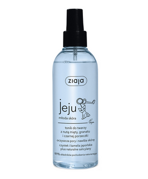 Ziaja Jeju Facial tonic with a hint of mint, pomegranate and blackcurrant 200ml