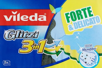 Vileda 3in1 Glitzi Multi-purpose Sponge 2 pcs