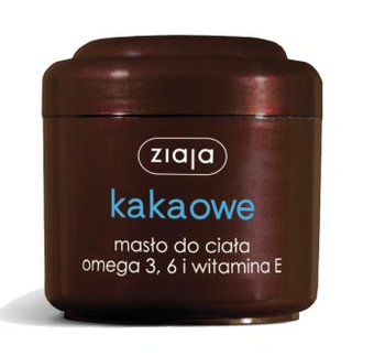 Ziaja Masło kakaowe.Masło do ciała Mega 3,6 i witamina E  200 ml