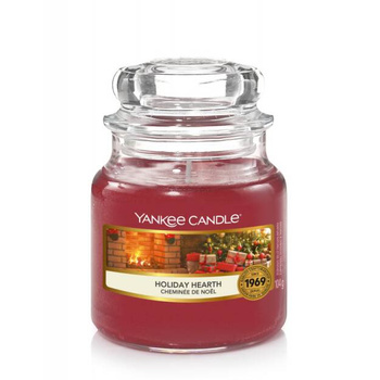 Yankee Candle Giara Piccola Holiday Hearth 104g