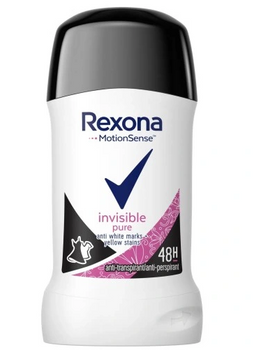 Rexona Women Invisible Pure Antiperspirant stick for women 40 ml