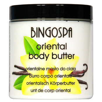 BingoSpa Burro di Karitè per il corpo con olio di caffè verde 250 ml