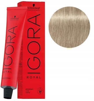 Schwarzkopf Farba Igora Royal 60ml 9-1 BARDZO JASNY BLOND POPIELATY