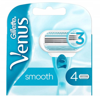 Gillette Venus Smooth Razor inserts 4 pcs.