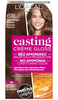 L'Oreal Paris Casting Creme Gloss Hair dye 618 Vanilla Mocha