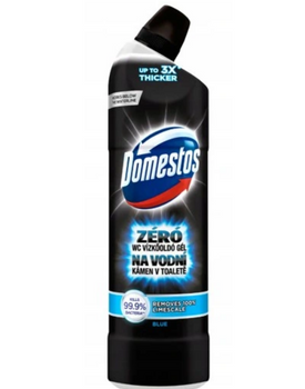 Domestos ZERO Blue per WC, blu, 750 ml