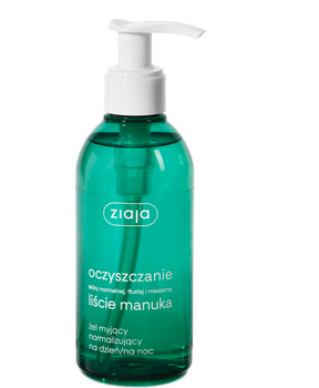 Ziaja manuka leaves Normalizing cleansing gel for day/night 200ml