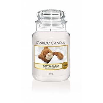 Borcan cu pătură moale Yankee Candle mare 623g