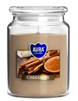 Bispol Scented Candle in Glass 500 g Cinnamon