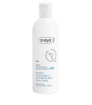 Ziaja Med Dermatological Treatment for AD Skin Care Cleansing shampoo for sensitive scalp and neck 300 ml