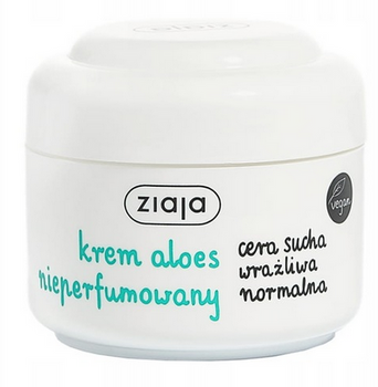 Ziaja Krem Aloesowy łagodzący do twarzy 100 ml
