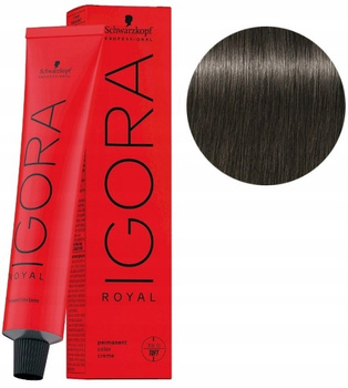 Schwarzkopf Igora Royal Farbe 60ml 5-13 HELLIGES BRANZE CENDRE MAT