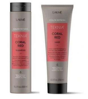 Kit Lakme Teknia Refresh Coral Red 300 ml+250 ml