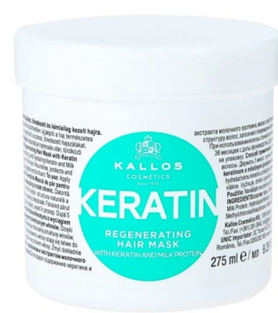 Kallos Keratin Regenerierende Haarmaske 275 ml
