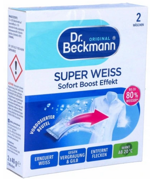 Dr. Beckmann Fleckentferner in Beuteln 2 x 40 g
