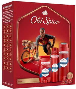 Old Spice Whitewater Ironman Xmass Geschenkset Deodorant Stick 50ml + Deodorant Spray 150ml + Duschgel 250ml