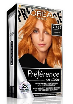 L'Oreal Paris Recital Cooper Hair Colour 7.432 Vivid Colors