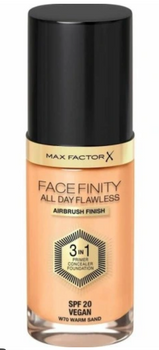Max Factor Facefinity All Day Flawless Foundation 3-in-1 70 Warm Sand 30 ml
