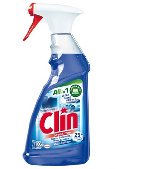 Clin Glass &amp; Ceramics &amp; Wood Multi-Surface Spray 500 ml