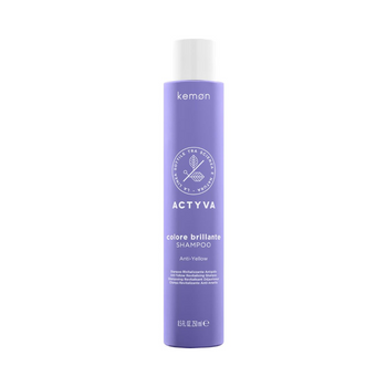 Kemon Actyva Farbe Brill Anti-gelb Shampoo 250ml