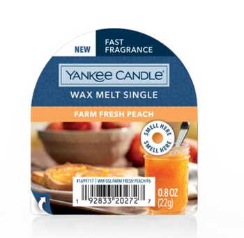 Yankee Candle Classic Wax Farm Pesca Fresca 22 g