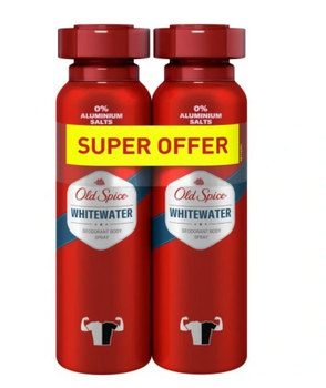 Old Spice Whitewater Deo Two-pack 2x150 ml Spray deodorant for men