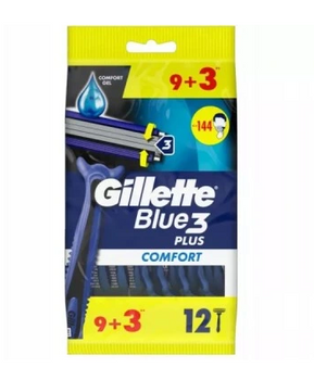 Gillette Blue3 Plus Comfort 9+3 szt
