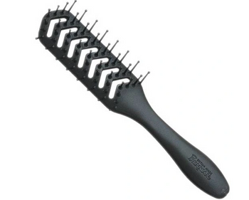 Denman D200 Skeleton Vent Black Hair Brush
