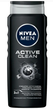 Nivea Men Active Clean  Żel pod prysznic 500 ml