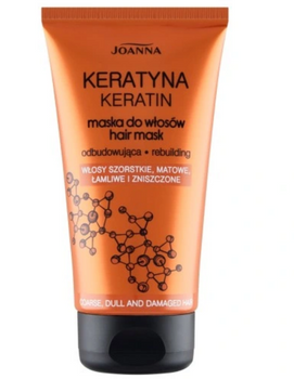 Joanna Keratyna Maska odbudowująca do włosów matowych i zniszczonych 150 ml