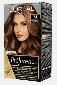 L'Oreal Paris Recital Haarfarbe Aschblond L7.1 Island