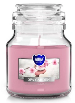 Bispol Scented Candle in Glass 120 g SPA Garden