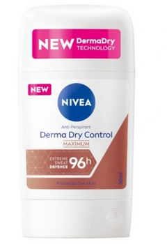 Nivea Woman Derma Dry Control Antitranspirant für Frauen 50 ml Stick