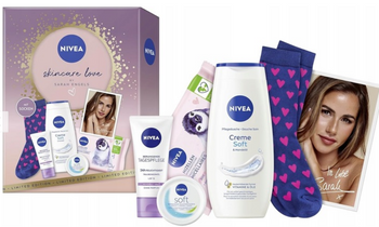 Nivea Zestaw upominkowy Skincare Love 4 Kosmetyki+Prezent
