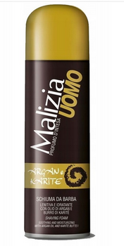 Malizia Pianka do Golenia Uomo Argan 300 ml
