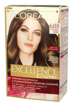 L'Oreal Paris Excellence Creme Colorant de păr 6.03 Blond închis strălucitor