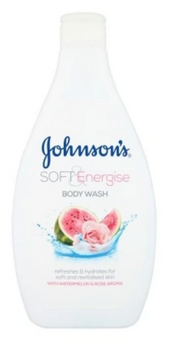 Johnson's Soft &amp; Pamper Shower Gel Watermelon &amp; Rose 400ml