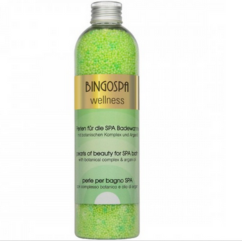 BingoSpa Perle frumuseții pentru complex botanic de baie SPA și ulei de argan perle de baie SPA 230g