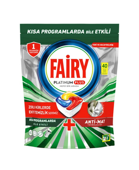 Fairy Platinum Plus kapsułki do zmywarek automatycznych 40 szt.