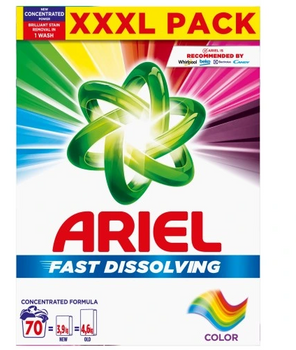 Pulbere de spălat Ariel Colour 70 de spălări 3850 g