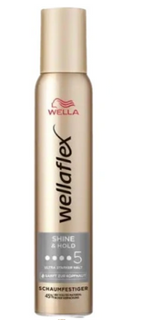 Wellaflex Glanz &amp; Halt 5 Haarschaum 200 ml