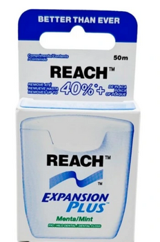 Johnson's Reach Expansion Plus Mint Waxed Floss 50 m
