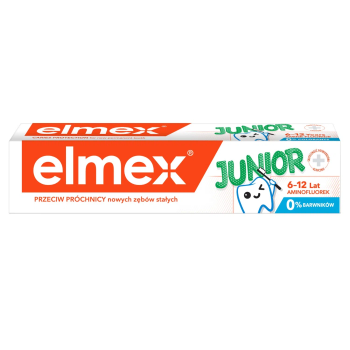 Elmex Junior Toothpaste with Aminofluoride for Children 6-12 Years 75 ml