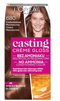 L'Oreal Paris Casting Creme Gloss Hair dye 680 Chocolate Mochaccino