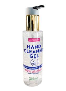 Gel disinfettante per le mani 150 ml con pompetta, alcool al 60%.