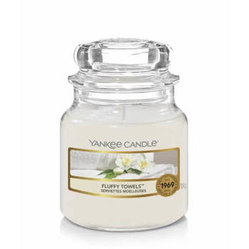 Soffici asciugamani in giara piccola Yankee Candle da 104 g